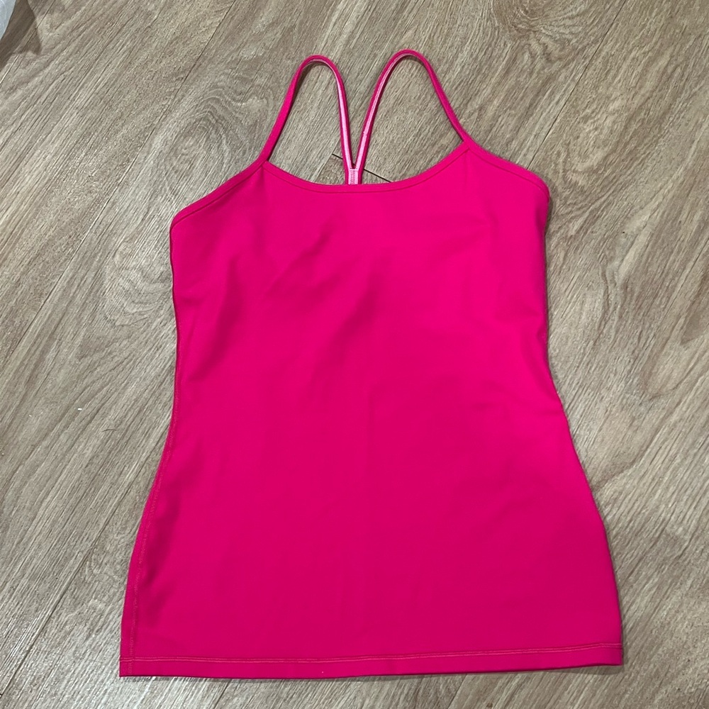 Hot pink Lululemon cami size 10